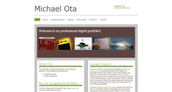 Desktop Screenshot of michaelota.com
